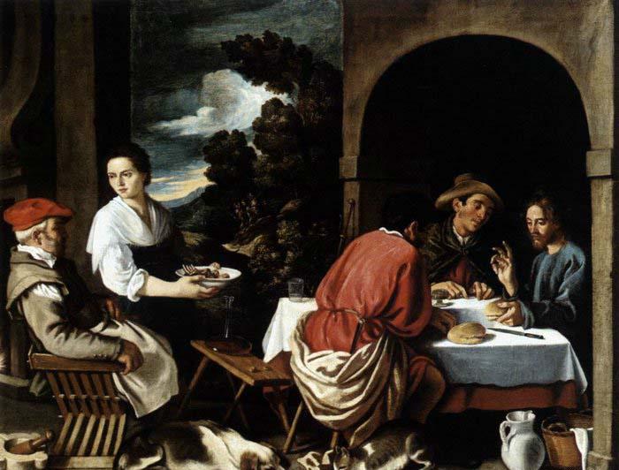 ORRENTE, Pedro The Supper at Emmaus